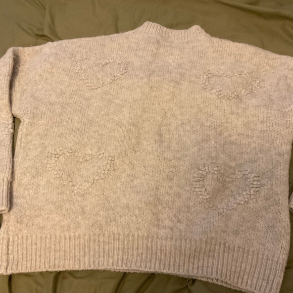 FRNCH PARIS women sweater hearts on it size medium - Picture 10 of 16